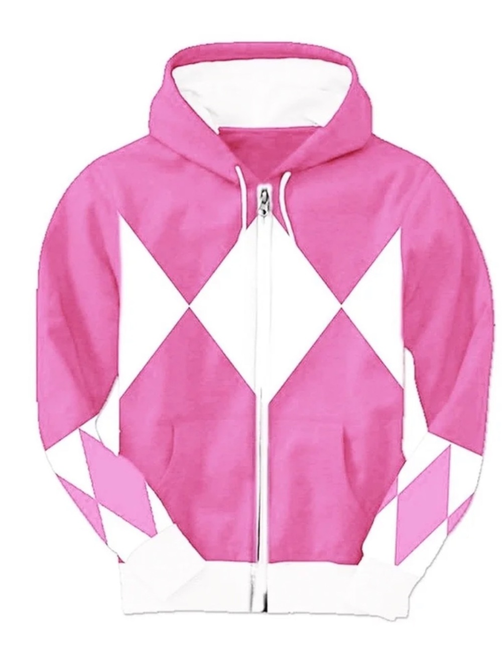 Power Rangers zip up hoodie